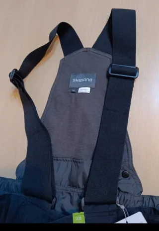 Pantaloni termici impermeabili neri rossi