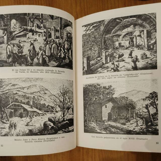 Ferrerías, siderurgia , armas y naval vasca