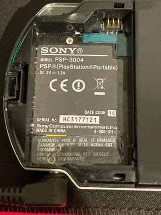 Console Sony Psp Nera