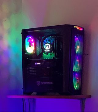 PC Gaming RTX 3060 Nfortec Negro RGB