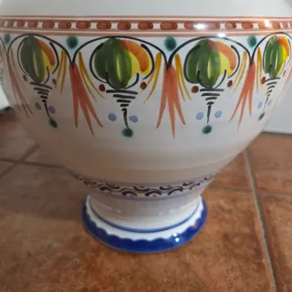 Botijo de cerámica esmaltada