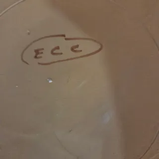 Botijo de cerámica esmaltada