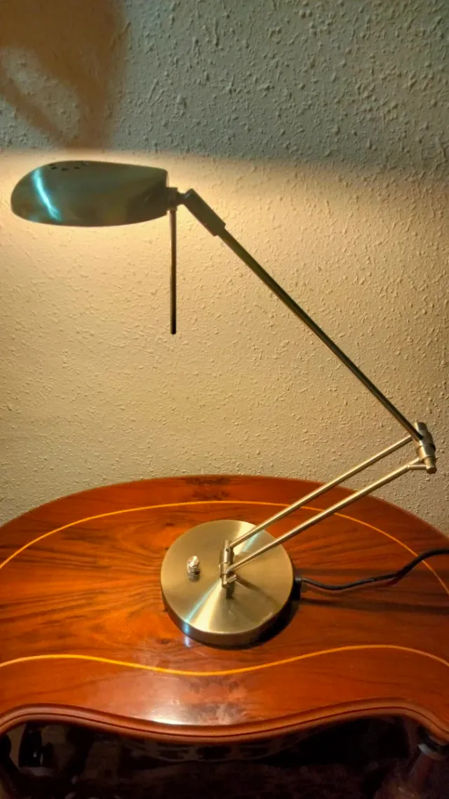 Lampada da tavolo per ufficio articolabile da scrivania da banchiere