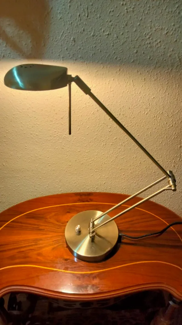 Lampada da tavolo per ufficio articolabile da scrivania da banchiere