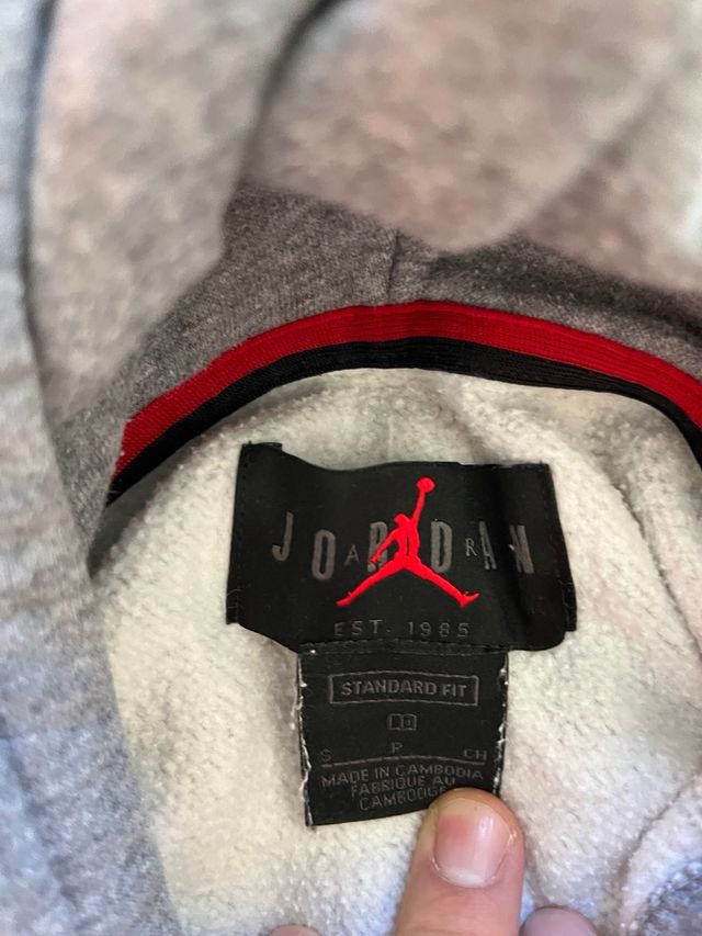 Sudadera Jordan Gris