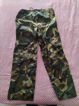 Pantalón Camuflaje Impermeable