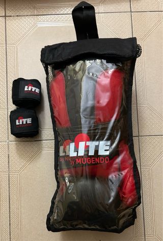 Guantes Boxeo LITE by Mugendo talla L