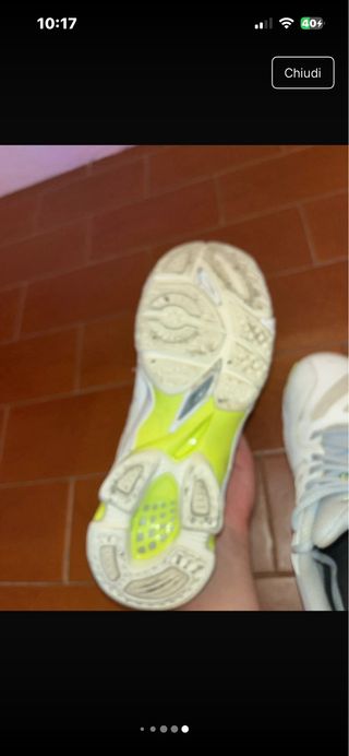 Scarpe Mizuno Volley Bianche