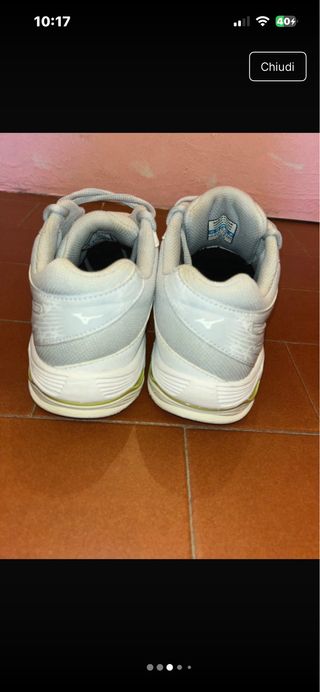 Scarpe Mizuno Volley Bianche