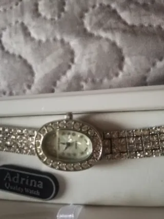 Reloj Adrina Plata Mujer