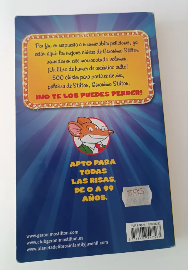 Gerónimo Stilton Los chistes más morrocotudos