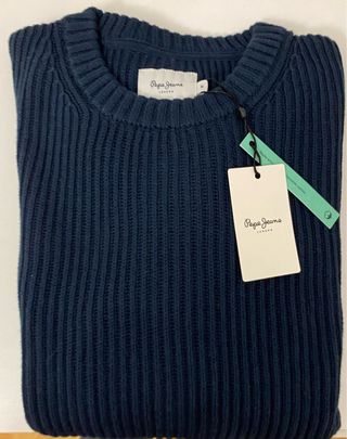 Jersey Pepe Jeans azul talla M nuevo a estrenar