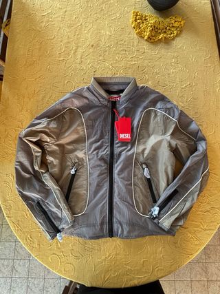 Giacca Diesel mezza stagione grigia