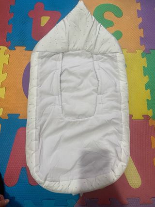 Saco para carrito de bebé blanco Cotton Juice