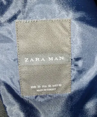 Chaqueta de traje negra