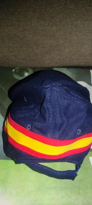 Gorra Team L Cano Azul y Amarilla