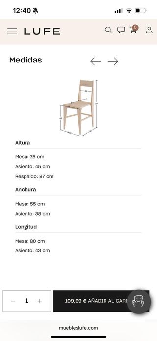 Escritorio y silla de madera