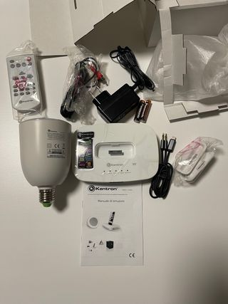 Sistema Audio Wireless Lamp Speaker Kentron