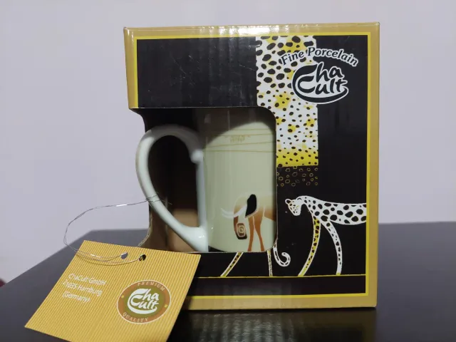 Taza té Cha Cult Porcelana Fina. Nuevo