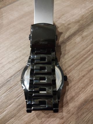 Orologio Guess donna nero e argento