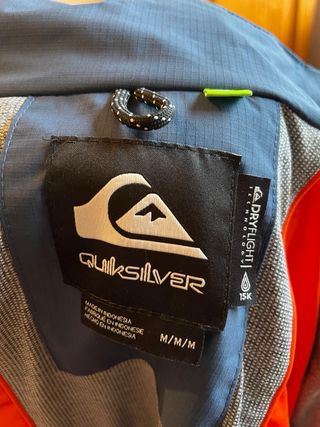 Chaqueta de esquí Quiksilver azul