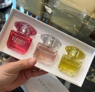 Set 3 Perfumes Versace Bright Crystal