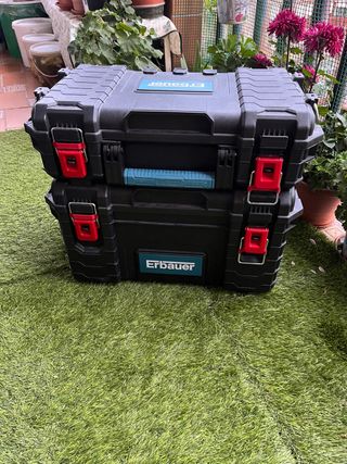 Conjunto 2 Cajas Herramientas Erbauer