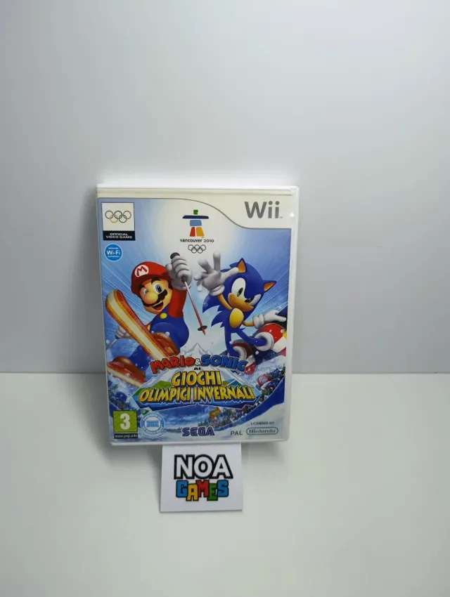 Mario e Sonic Jogos de Inverno - Wii