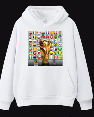 Sudadera Mundial 2030 Marruecos Portugal España