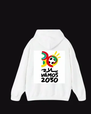 Sudadera Mundial 2030 Marruecos Portugal España