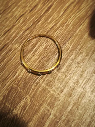 Anillo oro y diamantes flores