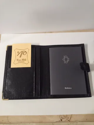 Portafogli Camera dei Deputati Nero Vintage