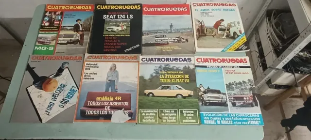 REVISTAS CUATRORUEDAS VINTAGE