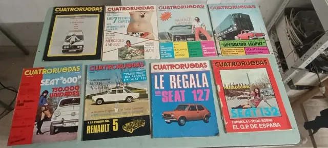 REVISTAS CUATRORUEDAS VINTAGE