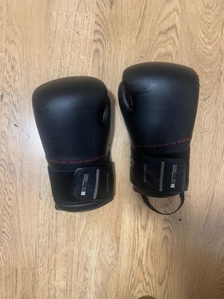 Guantes Boxeo Outshock 12oz Negros