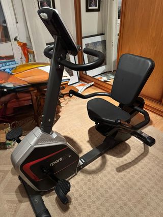 Bicicleta Estática Sportplus. Sin cable.