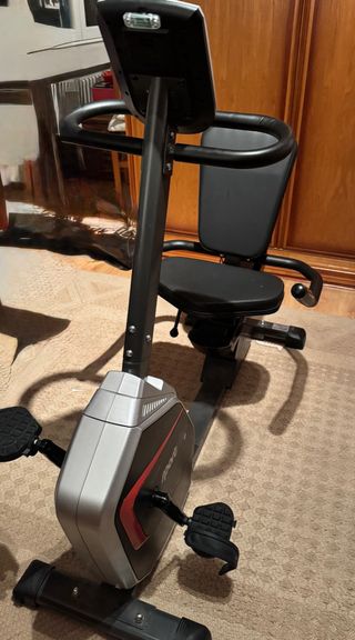 Bicicleta Estática Sportplus. Sin cable.