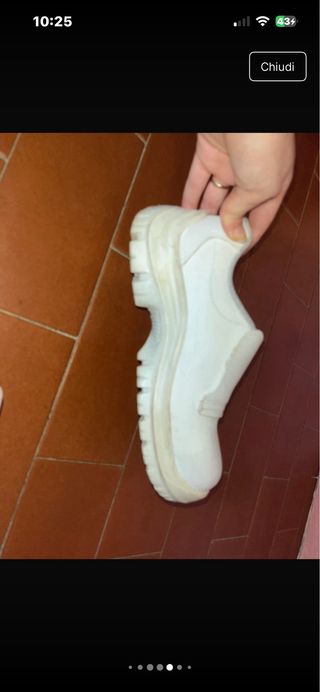 Scarpe antinfortunistiche professionali bianche