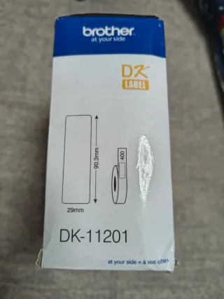 Etiquetas Brother DK-11201 Blancas