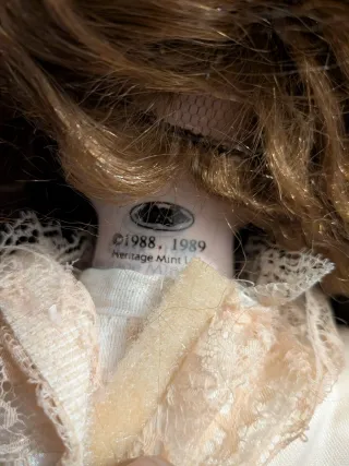 Muñecas de porcelana vintage