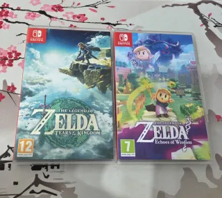 Zelda Tears of Kingdom y Echoes of Wisdom per Nintendo Switch