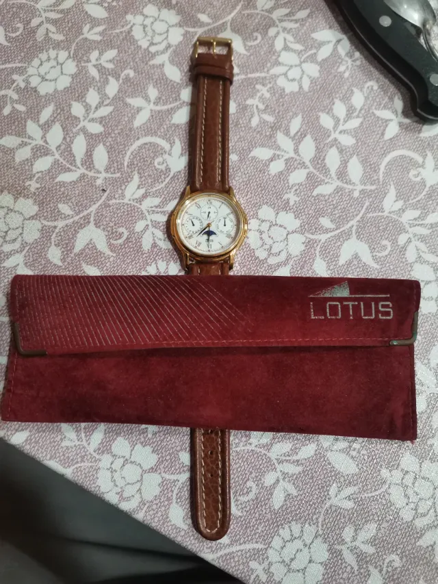 Reloj Lotus Quarzo Marrón/Dorado