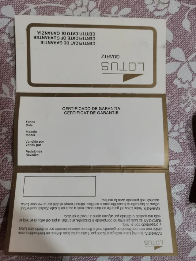 Reloj Lotus Quarzo Marrón/Dorado