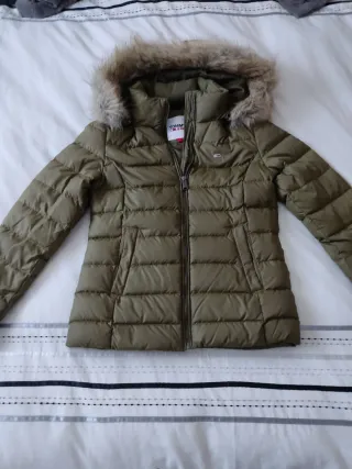 Plumas Tommy Jeans Verde Oliva