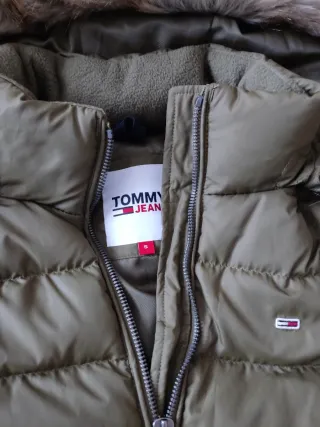 Plumas Tommy Jeans Verde Oliva