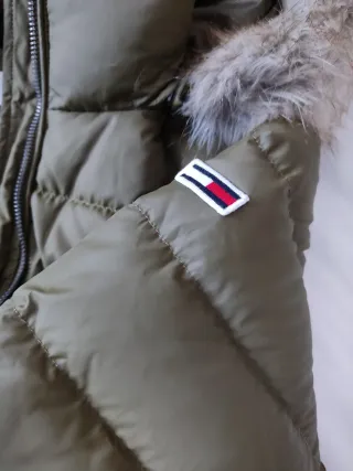 Plumas Tommy Jeans Verde Oliva