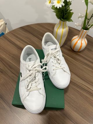 Zapatillas Lacoste Blancas Talla 39