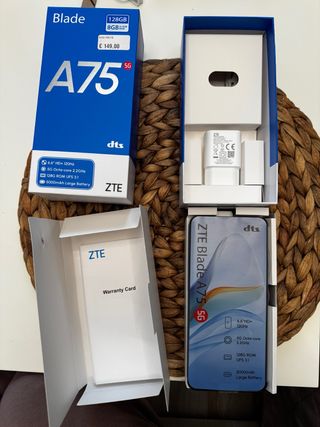 ZTE Blade A75 5G 128GB nero nuovo