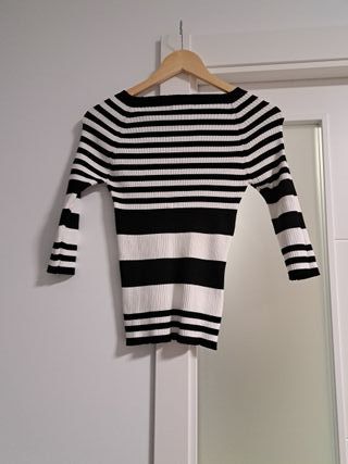 Jersey Cortefiel Rayas Talla 44-46