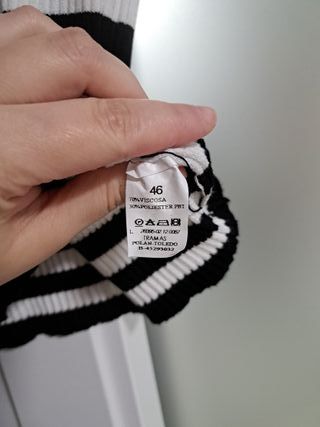 Jersey Cortefiel Rayas Talla 44-46